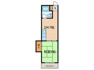 本町プラザマンション【3階】の間取り