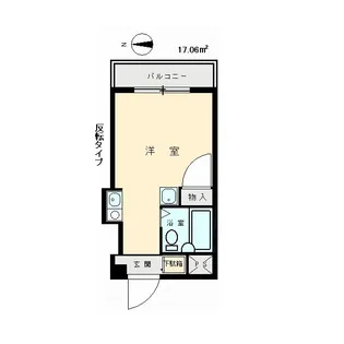 中青木グレースハイム【3階】の間取り