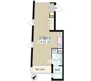 ATKレジデンス西小山【3階】の間取り