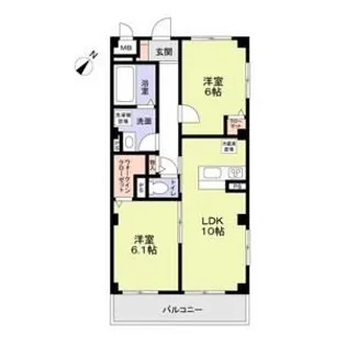 神奈川県相模原市南区相模大野7【マンション】の間取り