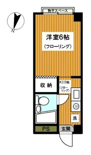 ポートヒルズ【1階】の間取り