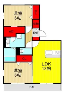 アプローズ・アイ【3階】の間取り