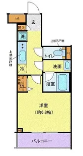 クレヴィスタ三軒茶屋【4階】の間取り