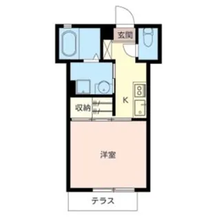 メゾンラフィット【1階】の間取り