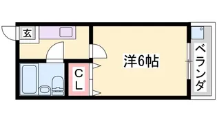 アルファ嬉野【2階】の間取り