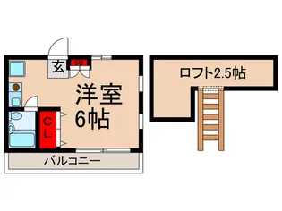欅館【2階】の間取り
