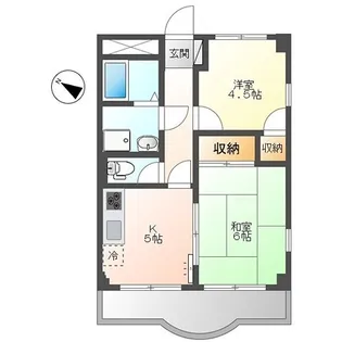 グレイス原宿【2階】の間取り