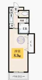 Casa de issa【4階】の間取り