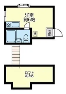 サンラザール長沼【1階】の間取り