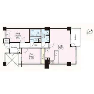 神奈川県川崎市麻生区栗平2【マンション】の間取り