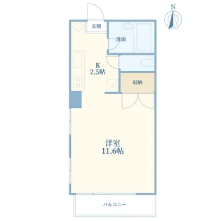 フォーレスト青葉台【2階】の間取り