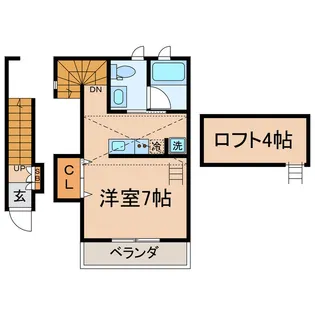 神奈川県横浜市保土ヶ谷区星川2【アパート】の間取り