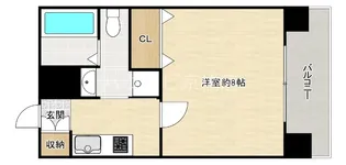 大阪府大阪市都島区都島北通1【マンション】の間取り