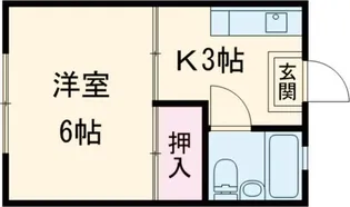 コムホート27【2階】の間取り