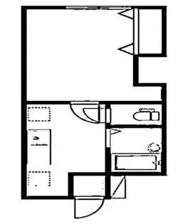 さつきコーポII【1階】の間取り