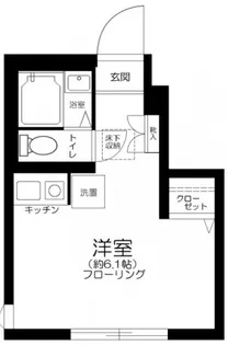 ウィンズ・パレ西落合【1階】の間取り