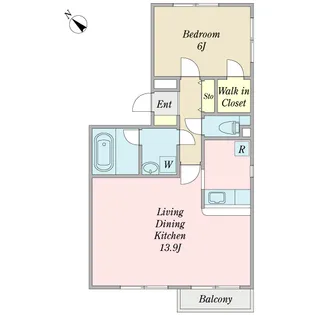 ウィステリア【2階】の間取り