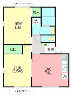 ラ・フォーレA【2階】の間取り