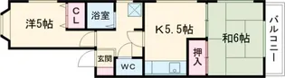 兵庫県加古郡播磨町西野添5【アパート】の間取り