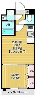 プリファード幕張【1階】の間取り