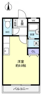 グランドール【2階】の間取り