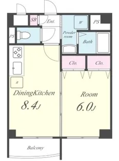 千葉県浦安市当代島1【マンション】の間取り