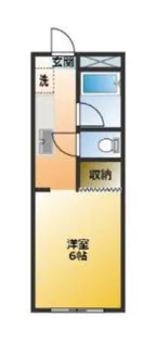 ルミエールタナカ【3階】の間取り