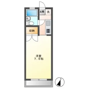 ハイランドMA【2階】の間取り