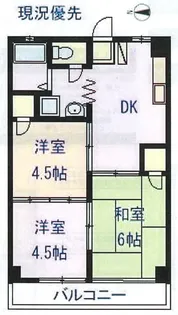 プレステージ赤坂【1階】の間取り