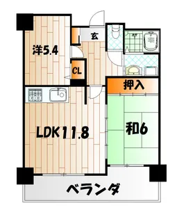シャンピア真鶴【7階】の間取り