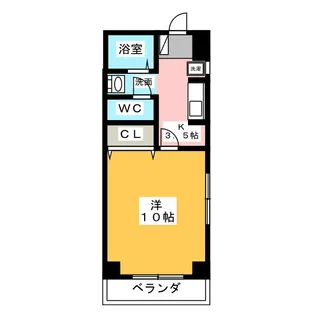 maison rouge【2階】の間取り