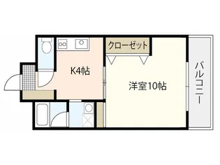 Affabile MIDORI【2階】の間取り