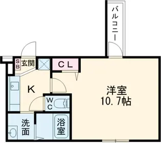 大阪府堺市西区鳳南町5【アパート】の間取り