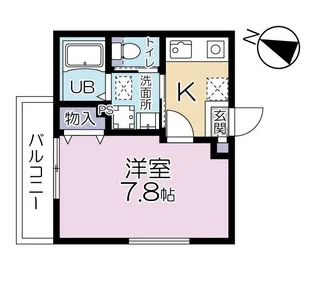 ララレスコ高松【2階】の間取り