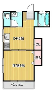 ツチヤハイツ【2階】の間取り