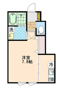 コンフォート駅前I【1階】の間取り