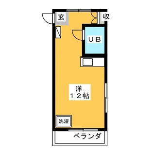 クレアール椎名町【2階】の間取り