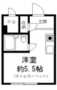 朝日九段マンション【2階】の間取り