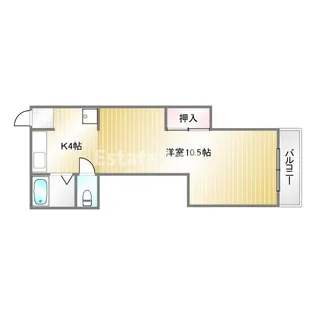 Big Stone【1階】の間取り