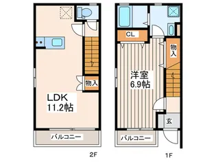 グリーンハイツの間取り