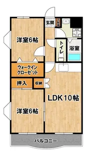 三島屋マンション【3階】の間取り