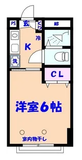 ヴィラデステ【2階】の間取り
