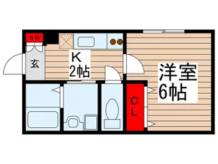 パ-クヒルズ竹ノ塚の間取り