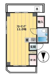 スペース82【4階】の間取り