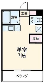 朝日ホーム山野【2階】の間取り