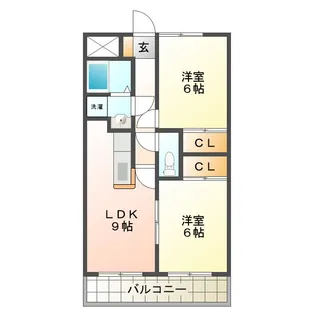 エクセレンス【1階】の間取り