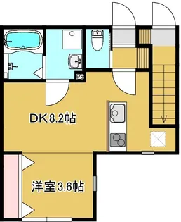 Stage八王子【1階】の間取り