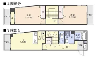 カルペ・ディエム【3階】の間取り