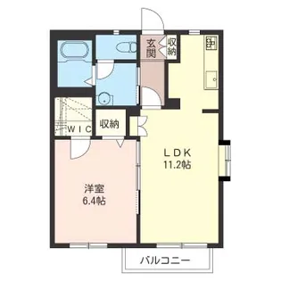 Rosso Bianco【2階】の間取り