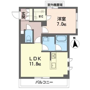 グリナージュ K【3階】の間取り